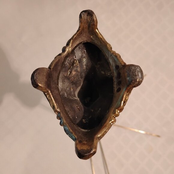 Vintage Brass Hand/Guest Towel Holder - Picture 10 of 10